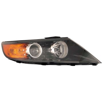 Headlight Assembly Composite Right CAPA for Kia Sorento 2011-2013