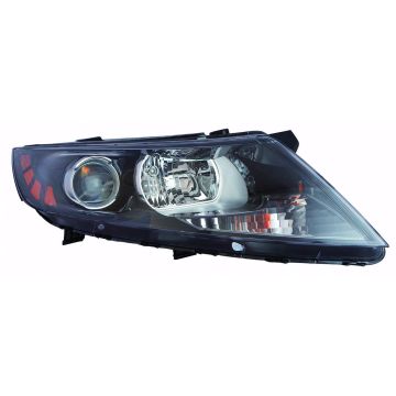 Headlight Assembly Composite Right Halogen From 12-6-10 Korea Built CAPA for Kia Optima LX EX SX EX Luxury SXL 2011-2013