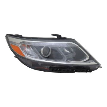 Headlight Assembly Composite Right Halogen w/o Auto Level Control CAPA for Kia Sorento EX SX 2014-2015
