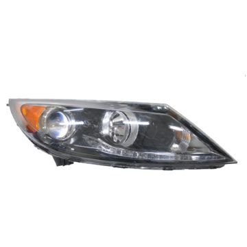 Headlight Assembly Composite Right w/LED Accent Light CAPA for Kia Sportage 2013-2016