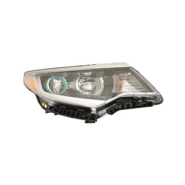 Headlight Assembly Composite Right w/o LED Daytime Running Lamps for Kia Optima Hybrid Premium Hybrid EX Hybrid LX Hybrid EX Premium Plug-In Hybrid EX Plug-In Hybrid EX Premium 2017-2020