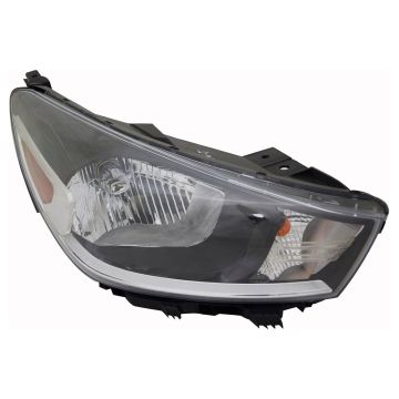 Headlight Assembly Composite Right for Kia Rio Sedan Hatchback 2018-2023