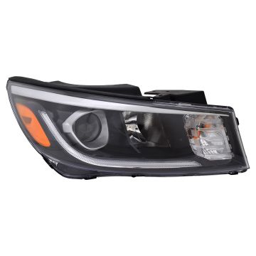 Headlight Assembly Composite Right Halogen w/o LED Position Lamp for Kia Sedona 2019-2021