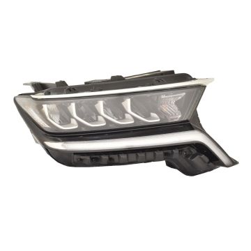 Headlight Assembly Composite Right Multi-Focus Reflector Black CAPA for Kia Sorento S LX EX SX 2021-2023