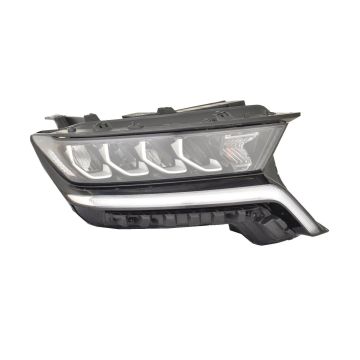 Headlight Assembly Composite Right Multi-Focus Reflector Gloss Black CAPA for Kia Sorento S LX EX SX 2021-2023