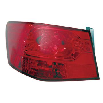 Tail Light Assembly Left Outer CAPA for Kia Forte Sedan 2010-2013