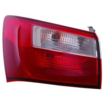 Tail Light Assembly Left Outer CAPA for Kia Rio Sedan LX EX 2012-2017