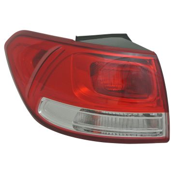 Tail Light Assembly Left Outer Bulb Type CAPA for Kia Sorento 2016-2018
