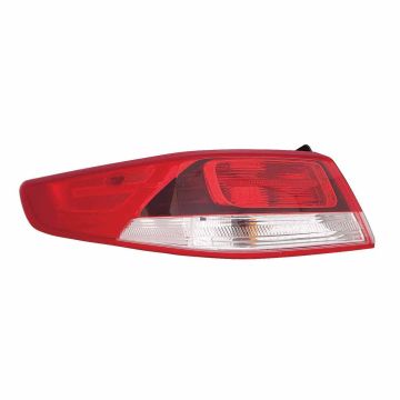 Tail Light Assembly Left Outer Bulb Type USA Built CAPA for Kia Optima 2016-2020
