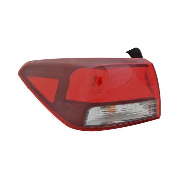 Tail Light Assembly Left Outer CAPA for Kia Rio Sedan 2018-2023