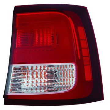 Tail Light Assembly Right Outer Bulb Type CAPA for Kia Sorento 2014-2015