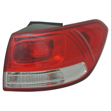 Tail Light Assembly Right Outer Bulb Type CAPA for Kia Sorento 2016-2018