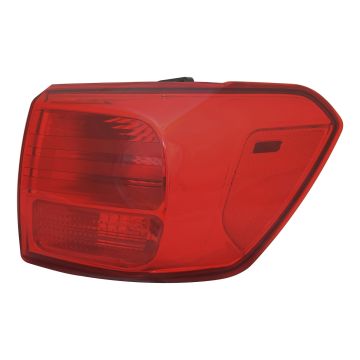 Tail Light Assembly Right Outer Bulb Type CAPA for Kia Sedona 2016-2018