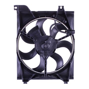 A/C Condenser Fan Assembly for Kia Rio Sedan 2006-2011