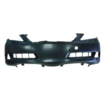 Bumper Cover Front w/o Parking Assist Primed CAPA for Lexus LS460 2007-2009
