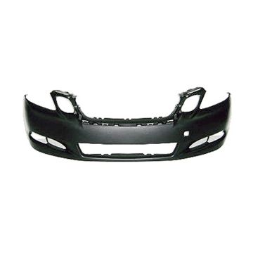 Bumper Cover Front w/o Parking Assist w/o Clearance w/o Headlamp Washer Primed CAPA for Lexus GS350 GS450h GS460