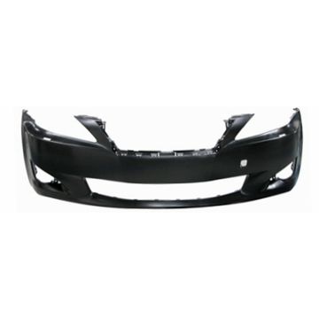 Bumper Cover Front w/o Pre-Collision System w/Headlamp Washer Primed CAPA for Lexus IS250 IS350
