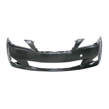 Bumper Cover Front w/o Pre-Collision System w/o Headlamp Washer Primed CAPA for Lexus IS250 IS350