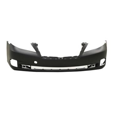 Bumper Cover Front w/o Parking Sensor Primed CAPA for Lexus ES350 2010-2012