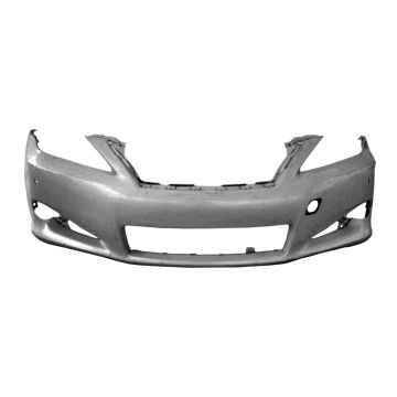 Bumper Cover Front w/o Headlamp Washer w/Park Distance Sensors Primed for Lexus IS250 IS350