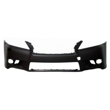 Bumper Cover Front w/o Headlamp Washer w/o Parking Sensors Primed for Lexus GS350 GS450h