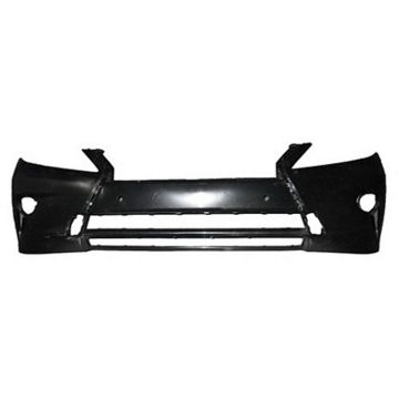 Bumper Cover Front w/o Sport Pkg w/Parking Assist w/o Headlamp Washer Primed CAPA for Lexus RX350 RX450h