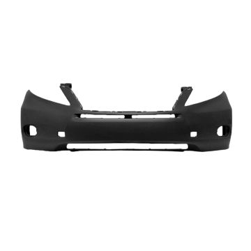 Bumper Cover Front w/o Adaptive Headlamps w/o Parking Sensors Primed for Lexus RX450h 2010-2012