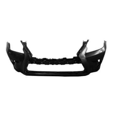 Bumper Cover Front w/Headlamp Washers w/o Parking Aid Primed for Lexus GX460 2014-2019