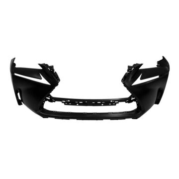 Bumper Cover Front w/F Sport Pkg w/o Park Distance Sensors w/o Headlamp Washers Primed CAPA for Lexus NX200t 2015-2017