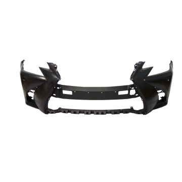 Bumper Cover Front w/o F Sport Pkg w/Parking Sensors w/o Headlamp Washers Primed for Lexus GS200t GS350 GS450h