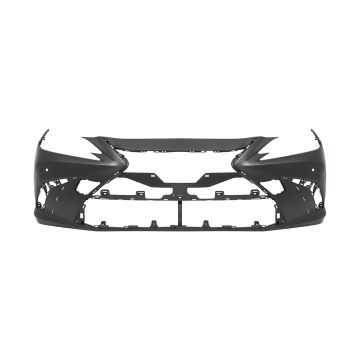 Bumper Cover Front w/F Sport Pkg w/Park Distance Sensors Primed Japan Built CAPA for Lexus ES350 2019-2021