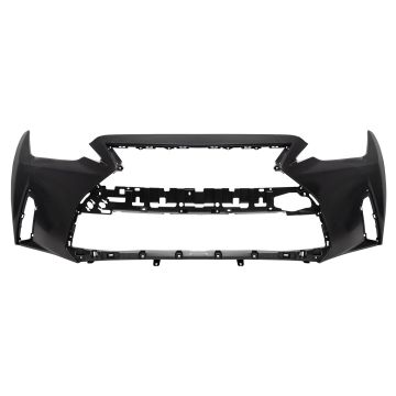 Bumper Cover Front w/Park Distance Sensors w/o Headlamp Washers Primed CAPA for Lexus IS300 IS350