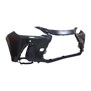 Bumper Cover Front w/Headlamp Washers w/Park Distance Sensors Primed North America Built for Lexus NX250 NX350 NX350h