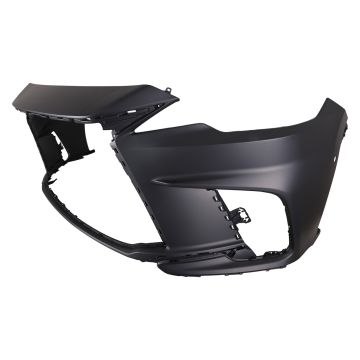Bumper Cover Front F SPORT HANDLING w/o Headlamp Washers w/Advanced Parking System Primed CAPA for Lexus RX350 RX500h