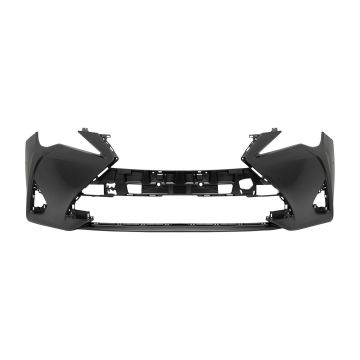 Bumper Cover Front w/Park Distance Sensors w/o Headlamp Washer Primed for Lexus RC300 RC350