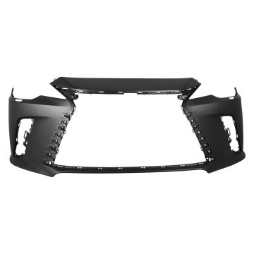 Bumper Cover Front Except F SPORT HANDLING w/Headlamp Washers w/Advanced Parking System Primed for Lexus RX350 RX350h