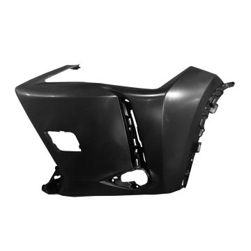 Bumper Cover Front Left w/o F Sport Pkg w/o Park Distance Sensors w/o Headlamp Washers Primed for Lexus UX200 UX250h UX300h