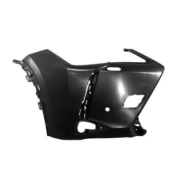 Bumper Cover Front Right w/o F Sport Pkg w/Park Distance Sensors w/Headlamp Washers Primed CAPA for Lexus UX200 UX250h UX300h