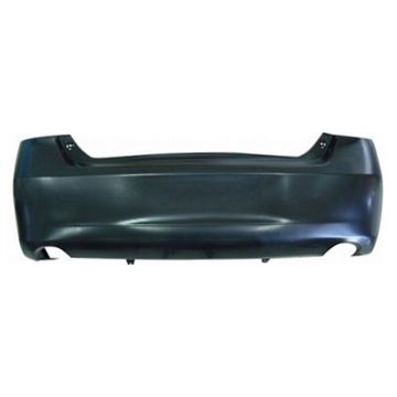 Bumper Cover Rear w/o Parking Sensor Primed CAPA for Lexus ES350 2007-2012