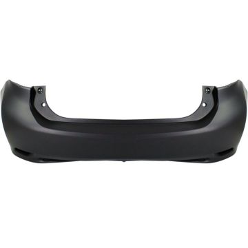 Bumper Cover Rear w/o F Sport Pkg w/o Parking Aid Sensors Primed CAPA for Lexus CT200h 2011-2013