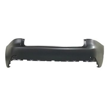 Bumper Cover Rear w/o Park Distance Sensors Primed CAPA for Lexus IS200t IS250 IS300 IS350