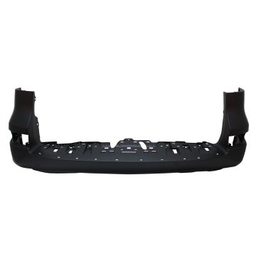 Bumper Cover Rear w/o Parking Aid Primed CAPA for Lexus GX460 2014-2023