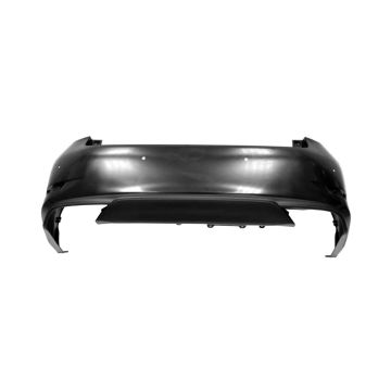 Bumper Cover Rear w/Parking Sensors Primed Japan Built CAPA for Lexus ES350 2016-2018