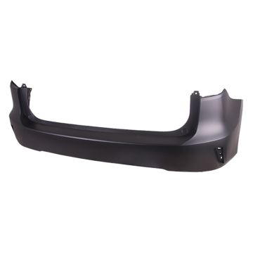 Bumper Cover Rear w/o Parking Sensors Primed Canada Built CAPA for Lexus RX350 RX450h