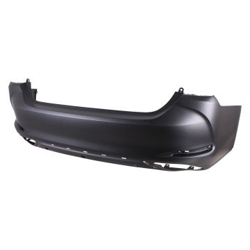 Bumper Cover Rear w/F Sport Pkg w/o Park Distance Sensors Primed North America Built CAPA for Lexus ES350 2019-2024