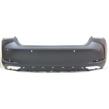 Bumper Cover Rear w/F Sport Pkg w/Park Distance Sensors Primed North America Built for Lexus ES350 2019-2024