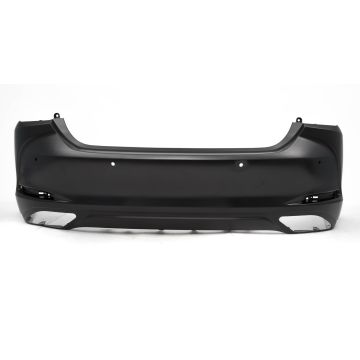 Bumper Cover Rear w/o F Sport Pkg w/Park Sensors Manual Luggage Lid Primed Japan Built for Lexus ES350 2019-2021