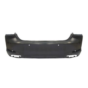 Bumper Cover Rear w/o F Sport Pkg w/Park Sensors Power Luggage Lid Primed Japan Built CAPA for Lexus ES350 2019-2021