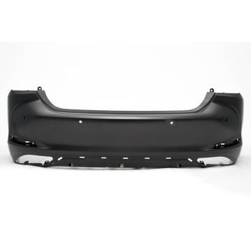 Bumper Cover Rear w/F Sport Pkg w/Park Sensors Manual Luggage Lid Primed Japan Built for Lexus ES350 2019-2021