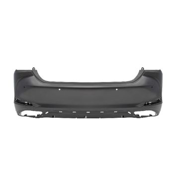 Bumper Cover Rear w/F Sport Pkg w/Park Sensors Manual Luggage Lid Primed Japan Built CAPA for Lexus ES350 2019-2021